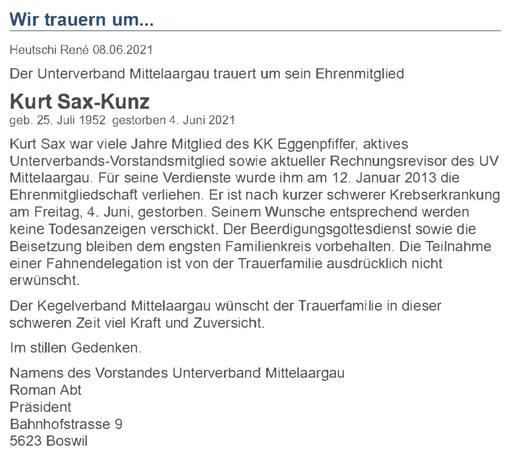 Kurt Sax-Kunz
