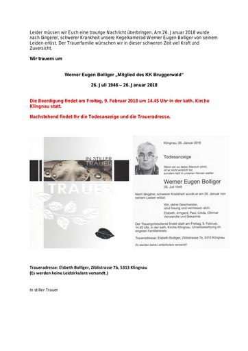Werner Eugen Bolliger