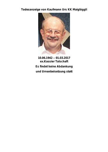Urs Kaufmann