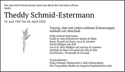 Theddy Schmid-Estermann