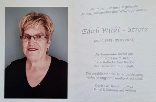 Edith Wicki