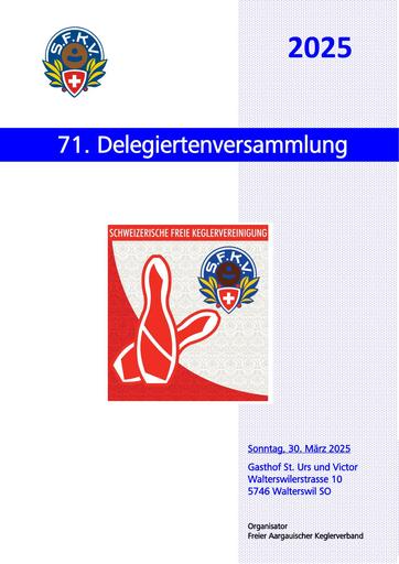2025 71 DV SFKV Walterswil Dossier