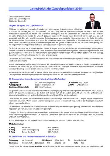 Bericht: Sportleiter | 72. DV 2026