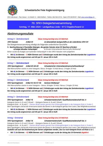 2024 DV-SFKV - Resultate-Abstimmungen