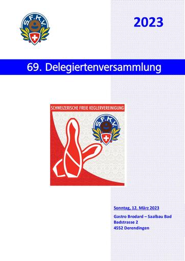 1. Unterlagen - 69. DV-SFKV Derendingen