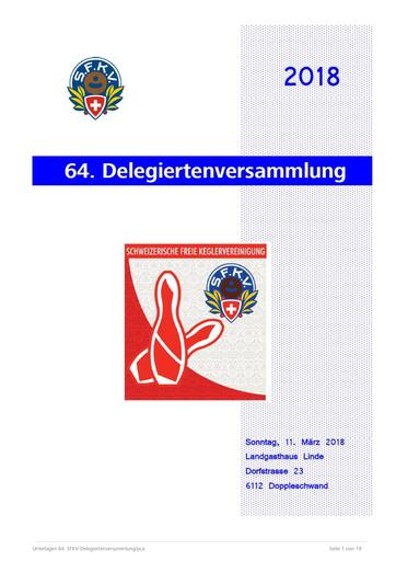 Präsidentenberichte Tätigkeitsprogramm Bewerbungen